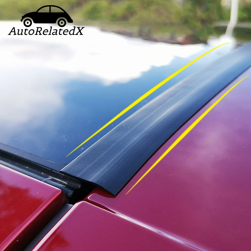 

Car Rubber Sealing Strip Auto Trunk Lid Gap Seal Strip For Suv Hatchback Upper Edge Trim Automotive Dustproof Sealant Accessory