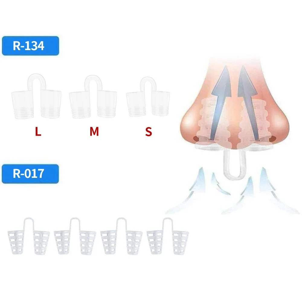 3/4PCS /set Professional Snore Stopper Snoring Solution Anti Snoring Devices Nose Vents Snore Nasal Dilators For Better Sleep