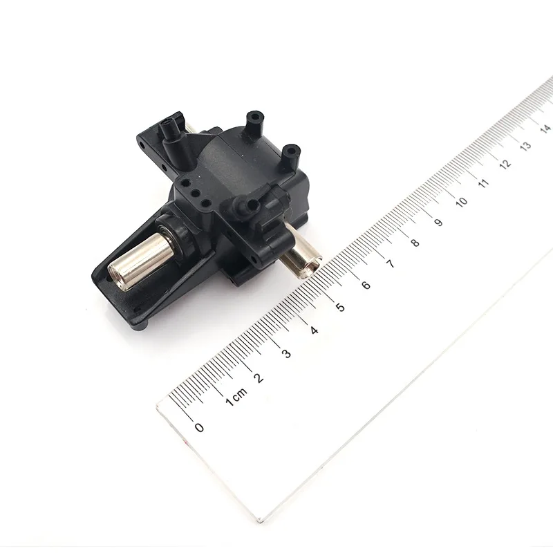 BAAA-Metal Differential Gear Front Rear Wave Box Hydraulic Transmission Box RC Car Accessories for WLtoys 12428 12423 Upgrade