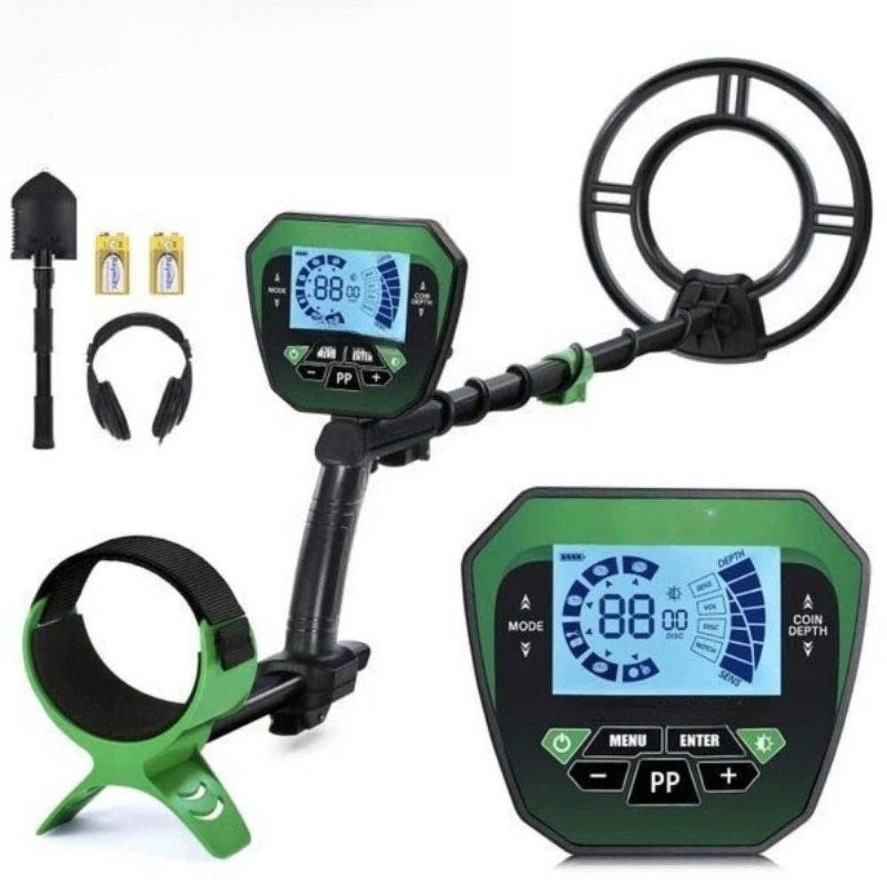 MD1079 Hand‑held Underground Metal Detector Outdoor Gold Silver Coin Treasure Hunting Instrument