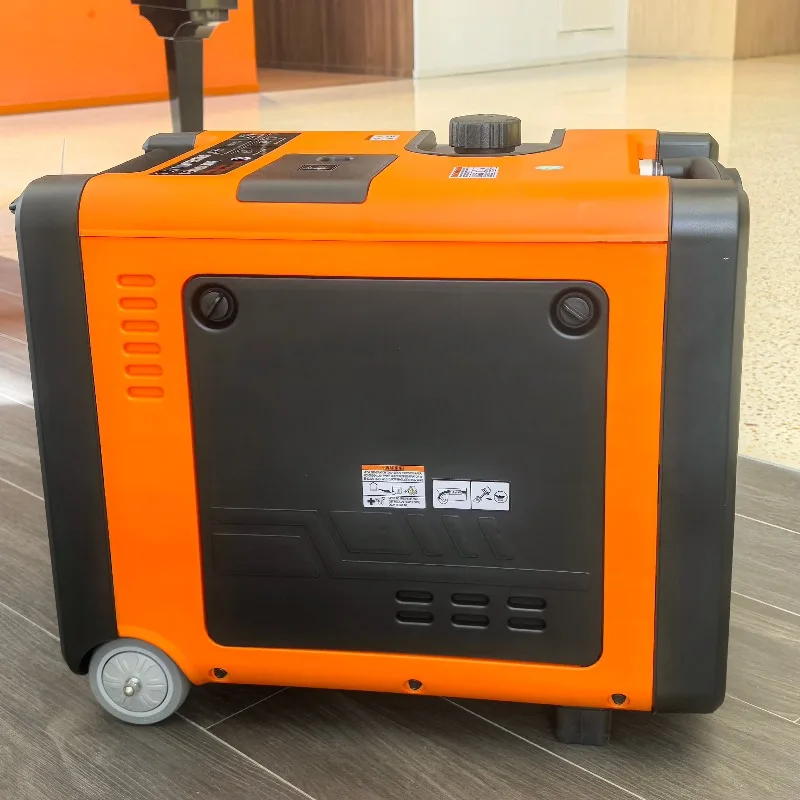 NEW Style Quiet Portable 6.5kw 8kw Electric/Remote Start 50Hz  Inverter Generator Home Use