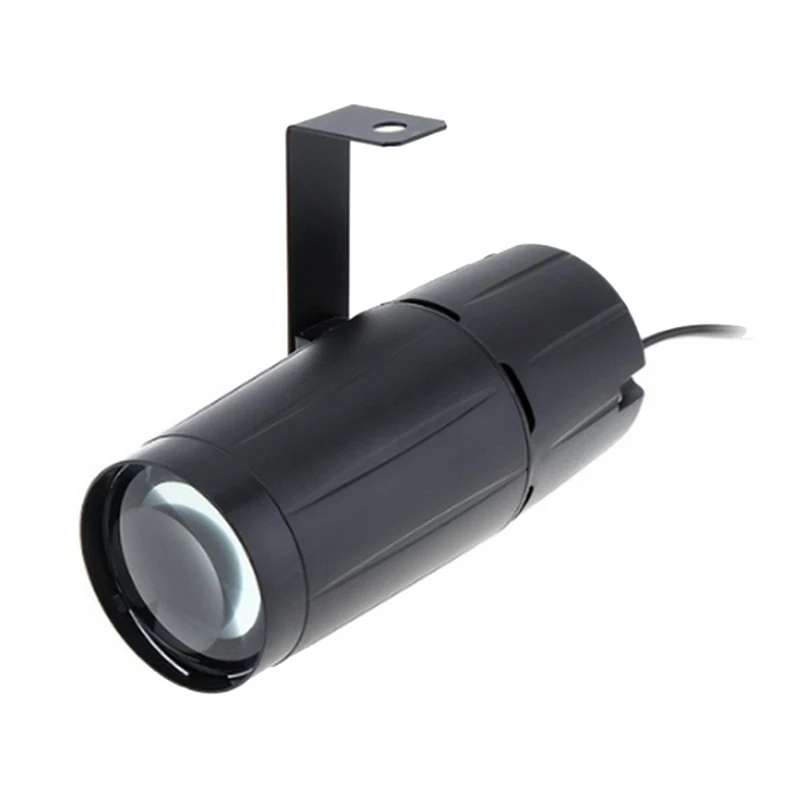 

LED Light Pinspot Lighting Spotlight Super Bright Lamp Mirror Balls Party Disco Stage Effect Projector Durable A -EU Plug