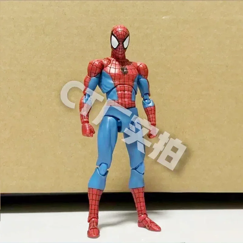 Nouveaux jouets Ct Mafex 185 Spider-man Costume classique figurine Anime Ver Miles Morales 2099 Spider-man figurine jouets cadeau