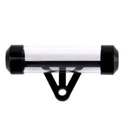 Motorbike Tube Tax Disc Cylindrical Holder Universal Motorcycle Secure Tube Tax Disc Holder Detachable with Screwdriver
