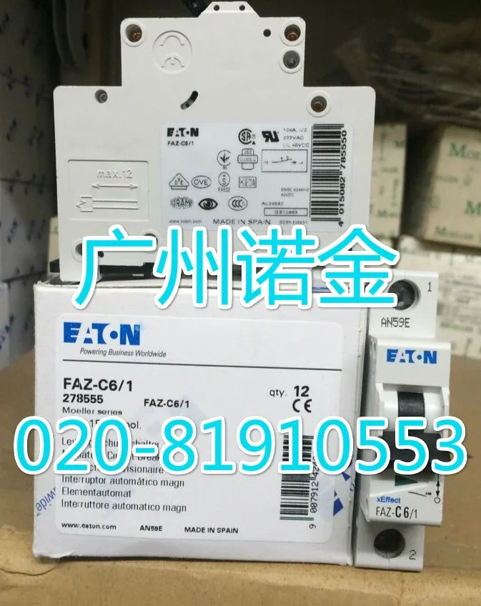 EATON  FAZ-C6/1  100% new and original