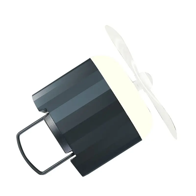 

M02K-Camping Fan Light Rechargeable Fan USB Powered Fan With Light &Hook Tent Fan For Camping Fan Multifunctional Table Fan