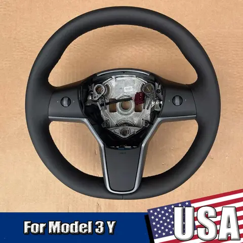 8 best sales tesla model 3 steering wheel - №2
