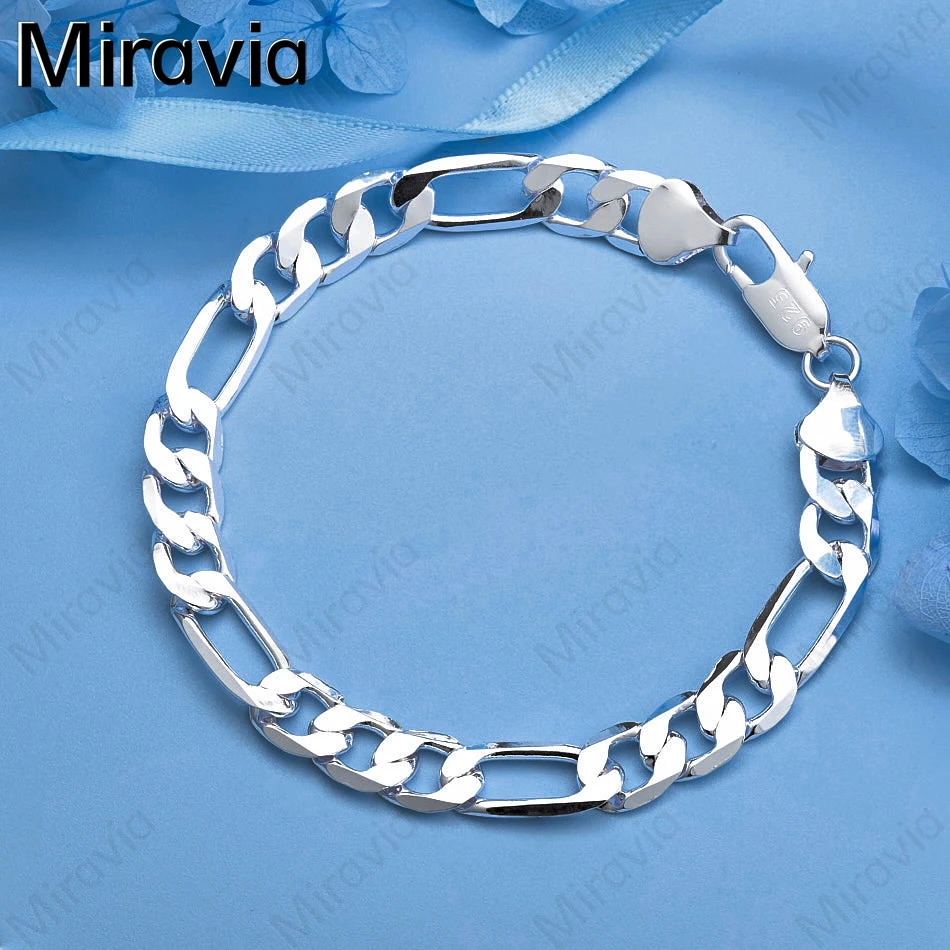 

Miravia 925 Sterling Silver 3 in 1 Whip Bracelet Cute Charming Woman Birthday Gift Jewelry