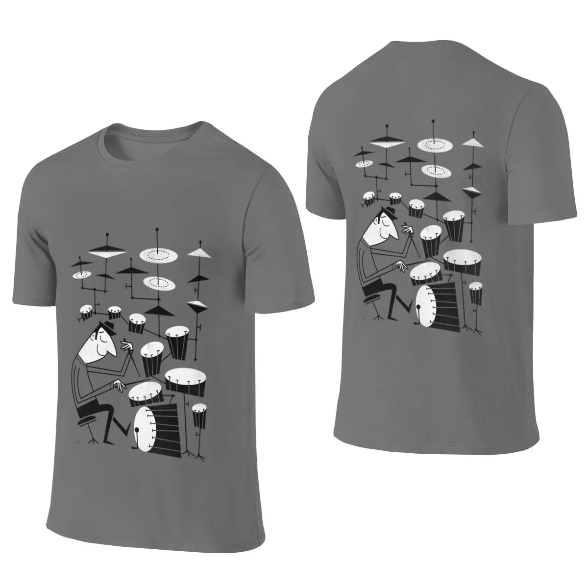 Play That Beat Breathable And Sweat-Wicking Reversible T-shirt Light Sports Neat Stitching Shirt