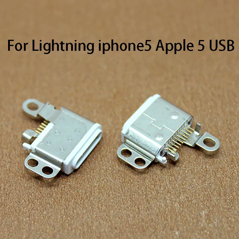 1 PC dla IPod Nano7 Lightning IPHONE 5 Gniazdo żeńskie Oryginalne 10-pinowe żeńskie złącze USB typu C do ładowania danych dla Apple 5 — zdjęcie 3