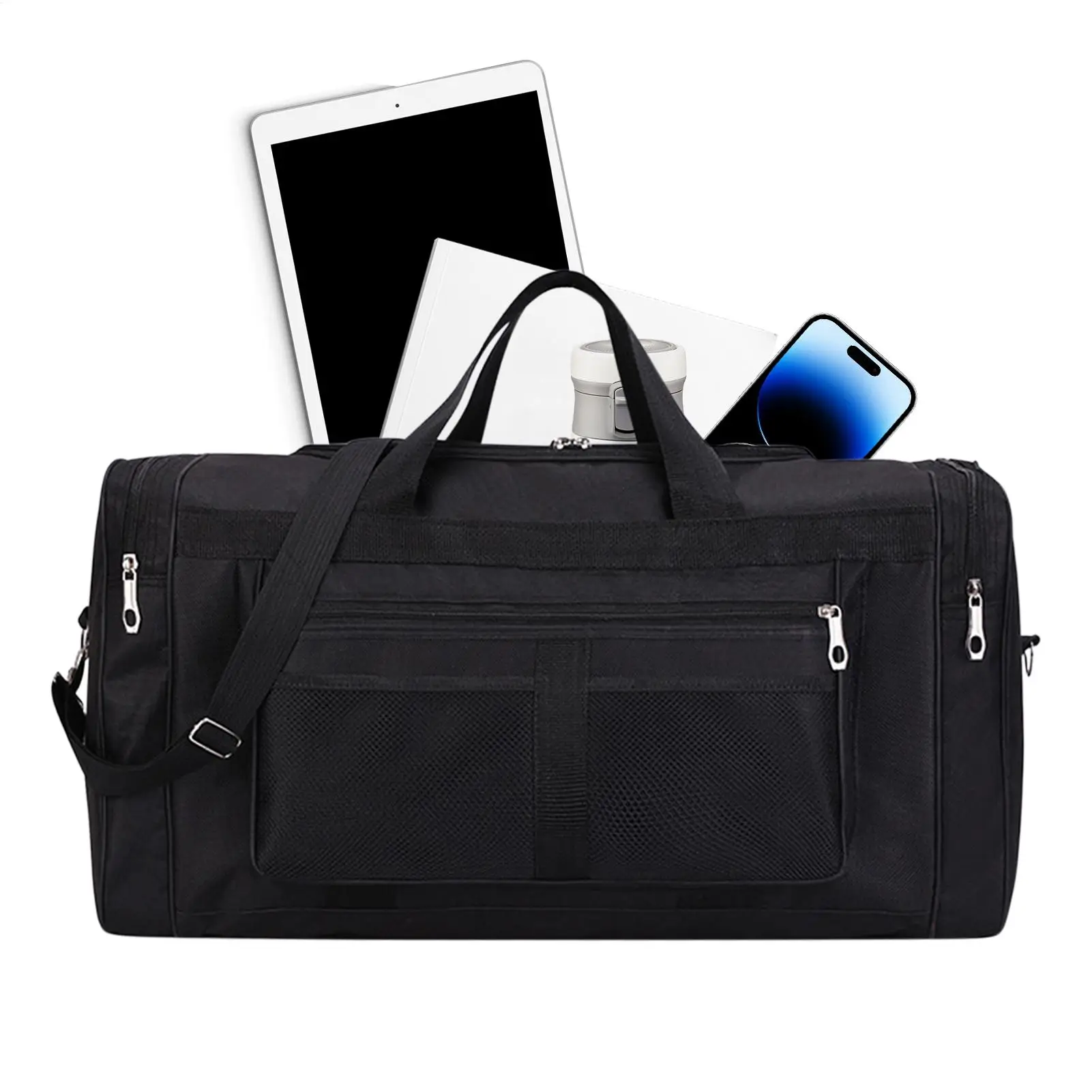 Large Capacity Waterproof Oxford Gym Duffel Bag Multi-Purpose Fitness Training Backpack Versatile Sports Handbag for men women