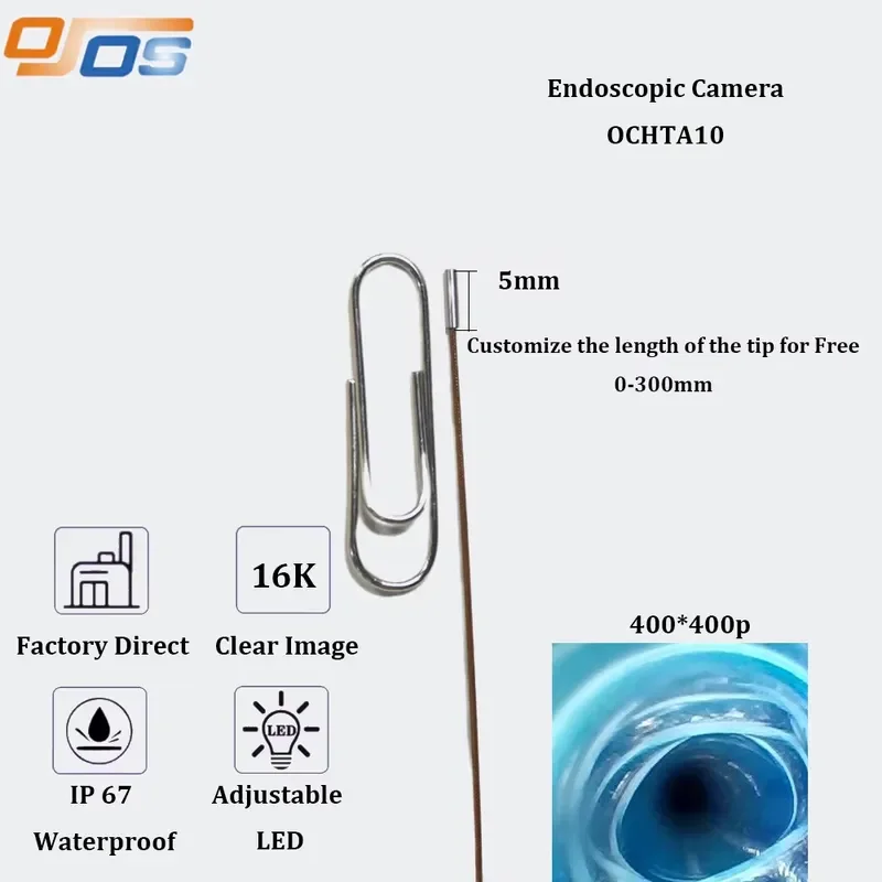 AP08 for 0.9mm Mini Camera Endoscopic Camera Ultra-Small Camera for Urology 1.2mm 1.3mm
