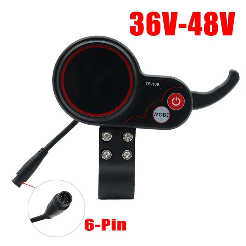 5/6Pin TF-100 Display Scooter Skateboard Dashboard Portable Replacement For Kugoo M4 Shilop Electric Scooter Parts