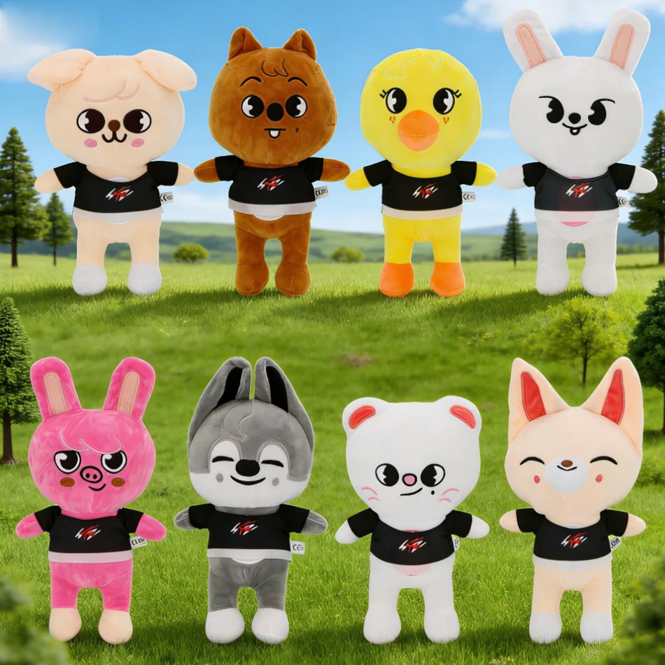 

Горячая новинка: 8 шт. трендовых плюшевых игрушек из серии Stray, обязательная покупка для фанатов K-pop, милые куклы-животные, кавайные игрушки-компаньоны для взрослых и детей