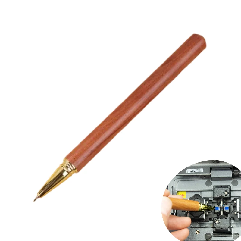 

Fiber Optical Tungsten Steel Cleaning Pen Electrode Polishing V-groove Cleaning Tool For Fiber Optic Splicer