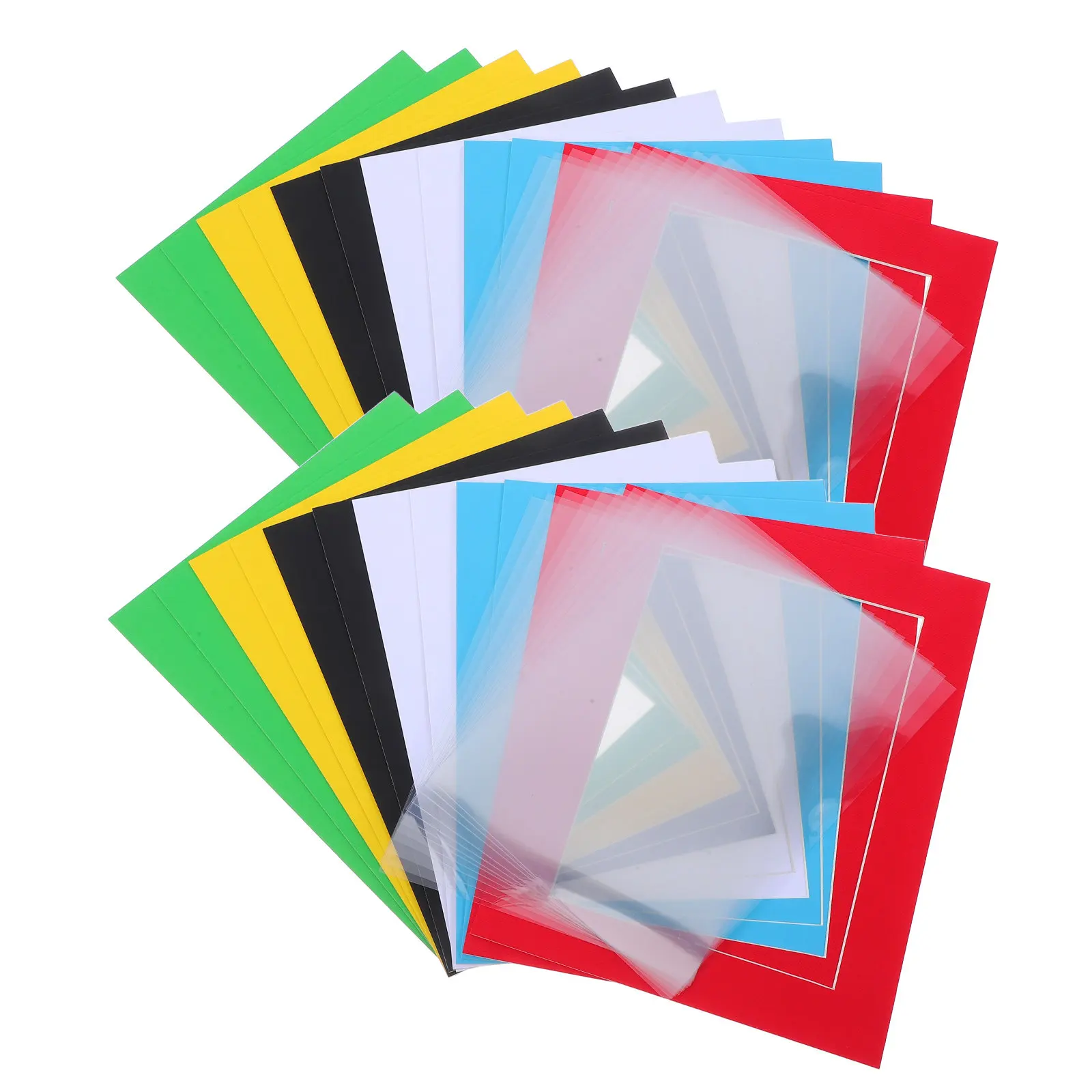 12Pcs Kids Drawing Frames Photo Frames with Transparent Film for Temporary Art Exhibits School Projects Playroom