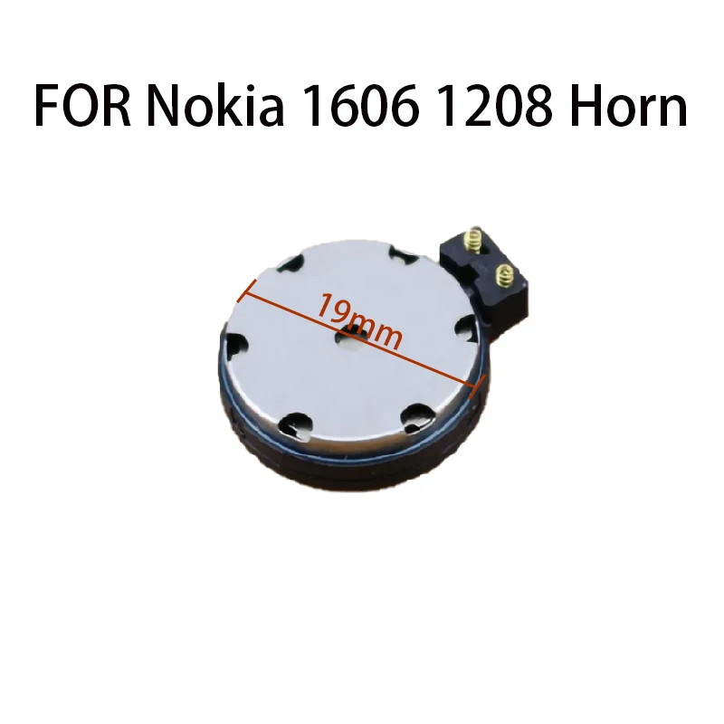 Für reparatur teile nokia 1606 1208 mit feder vibrations horne mp fänger für mit einem durchmesser von 19mm