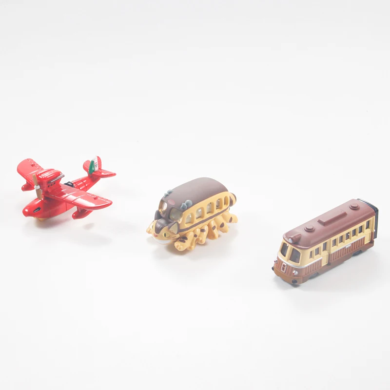 TAKARA TOMY Tomica Dream Ghibli Castle in The Sky Tigermos Unabara Electric Railway Porco Rosso Savoia - Image 2