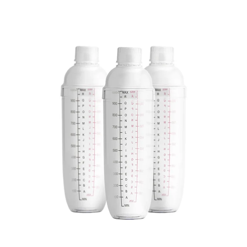 

CX three-stage transparent single and double scale snow pot milk tea tool set hand lemon tea