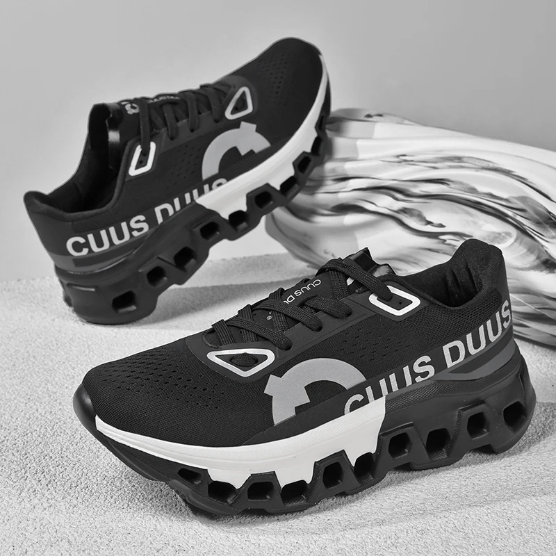 Men's Cushioning Running Shoes Lightweight Athletic Casual Sneakers Male Non-Slip Sports Shoes Outdoor Travel Walking Shoes - view 4