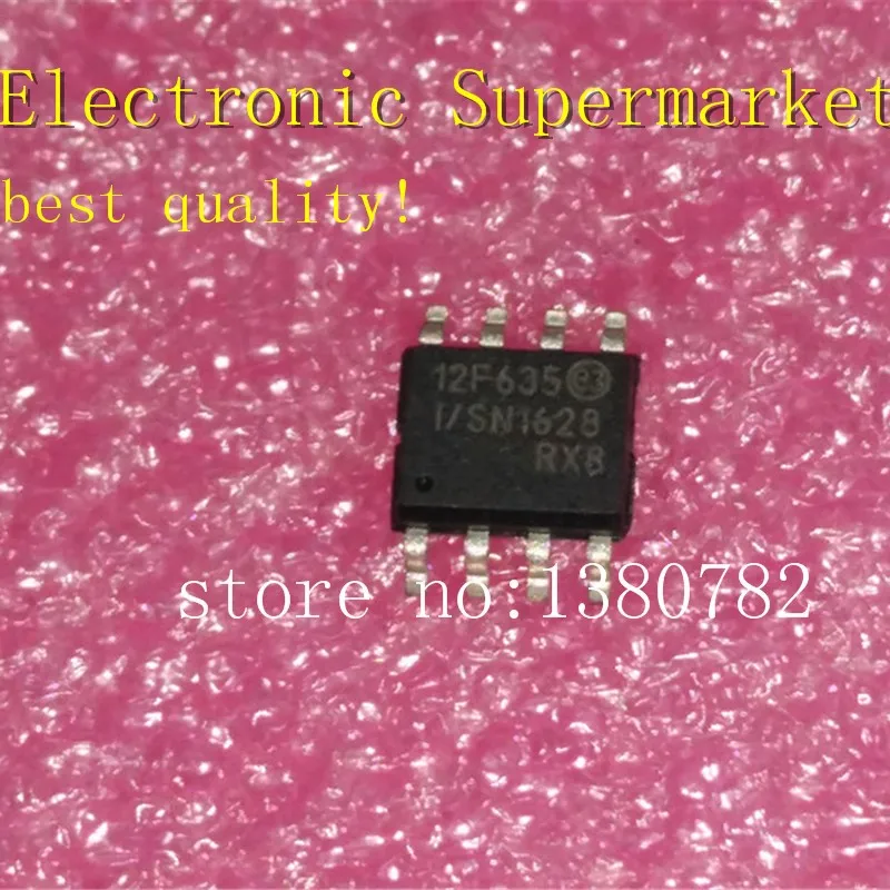 

Free Shipping 20pcs-100pcs/lots PIC12F635-I/SN PIC12F635 SOP-8 New original IC In stock!