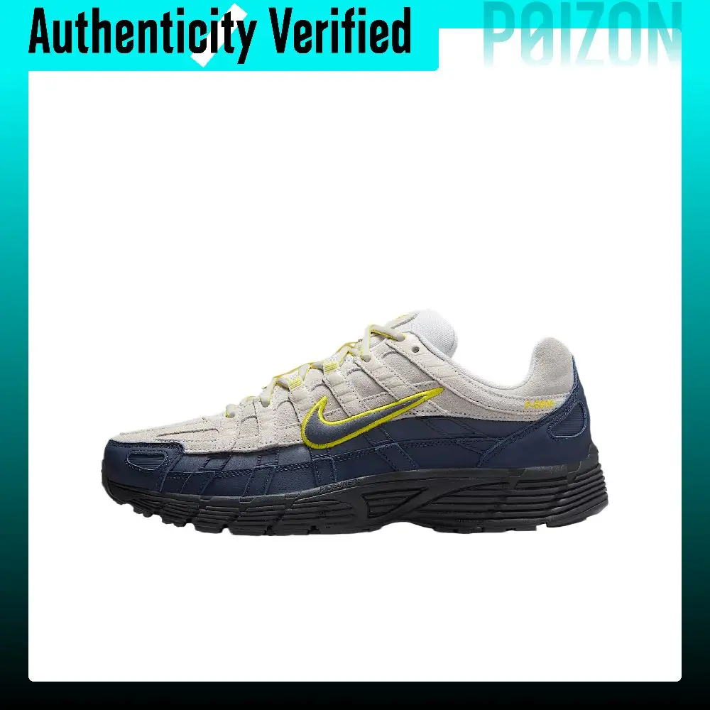Nike P 6000 Leather Low top Track & Field Competition Running Shoes Men's White IF0668-100