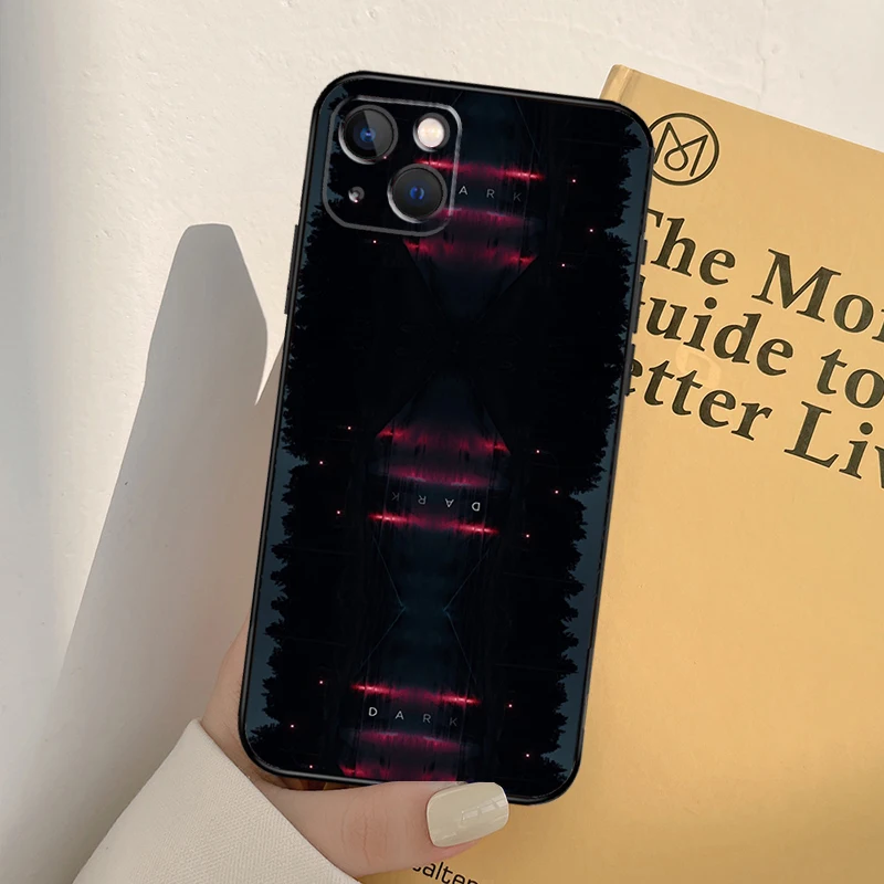 Dark TV Series Phone Case For iPhone 16 15 14 Pro Max Plus 12 11 13 Pro Max 12 Mini 13 Mini Cover