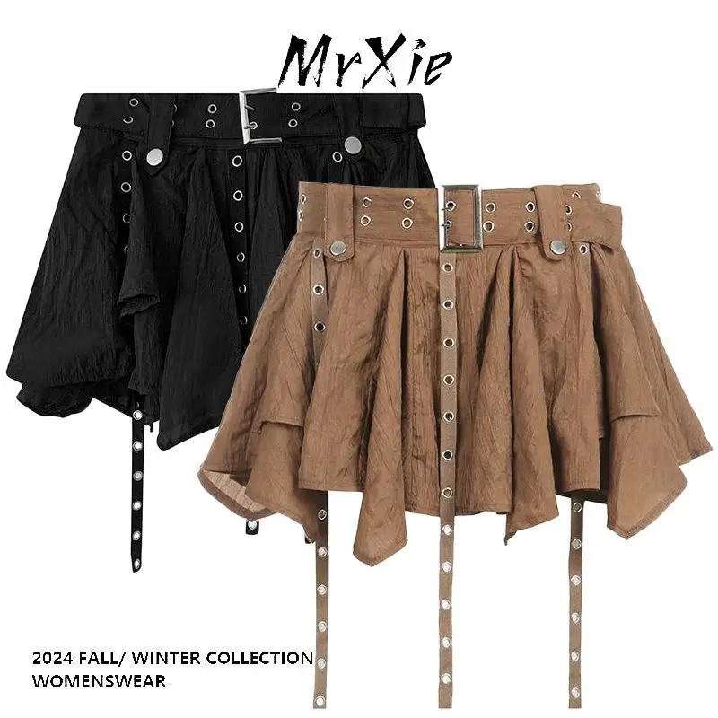 

Юбки Y2K в японском стиле: милые, кавайные, лолита, девичьи, подростковые, модные, школьная форма, мини, короткие, плиссированные, в стиле преппи, повседневные, сексуальные