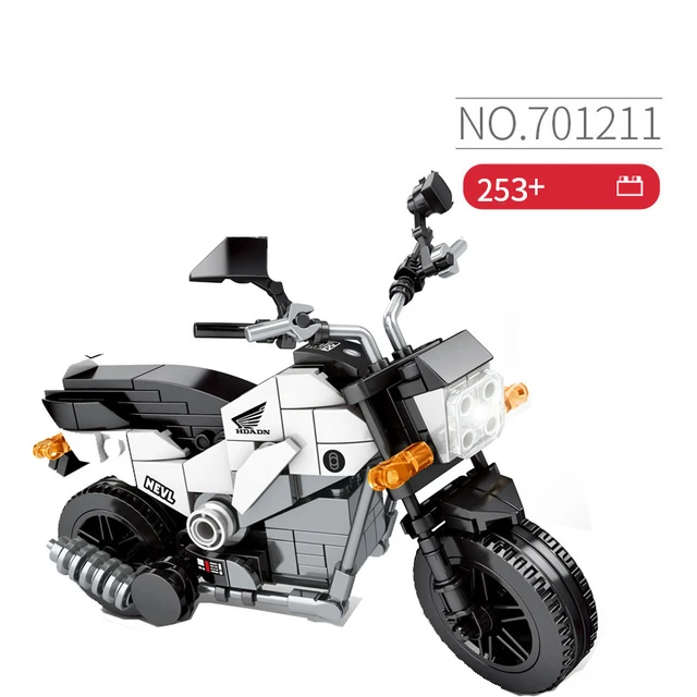 Japan Hondas Navi 110 Motorcycle Technical Motor Vehicle Building Block  Model Steam Assembly Bricks Educational Toy Collection