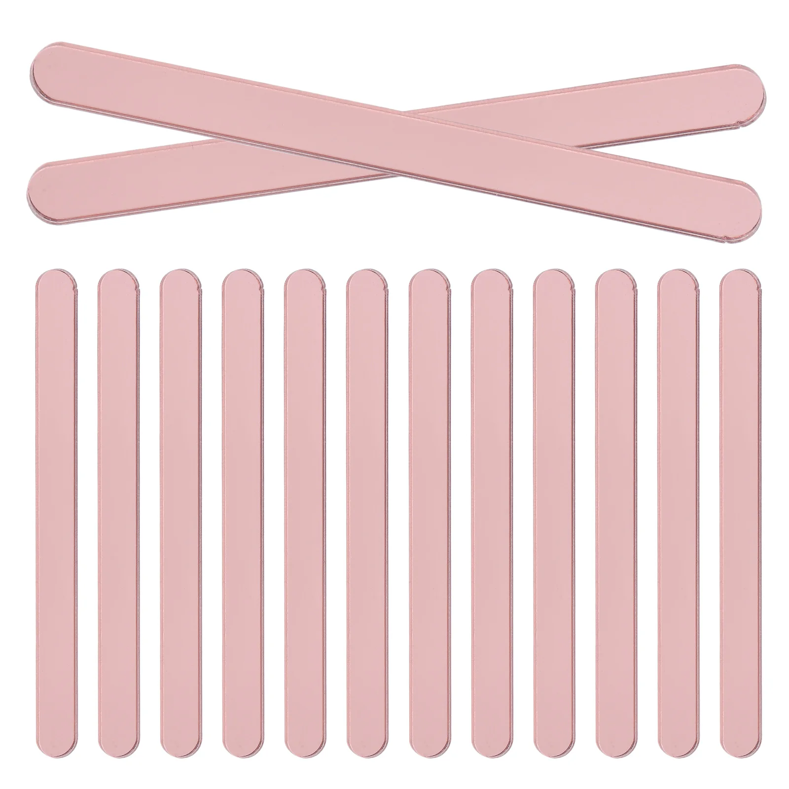 

50 Pcs Acrylic Ice Cream Stick Dessert Sticks Colourful Baking Lollipop Craft