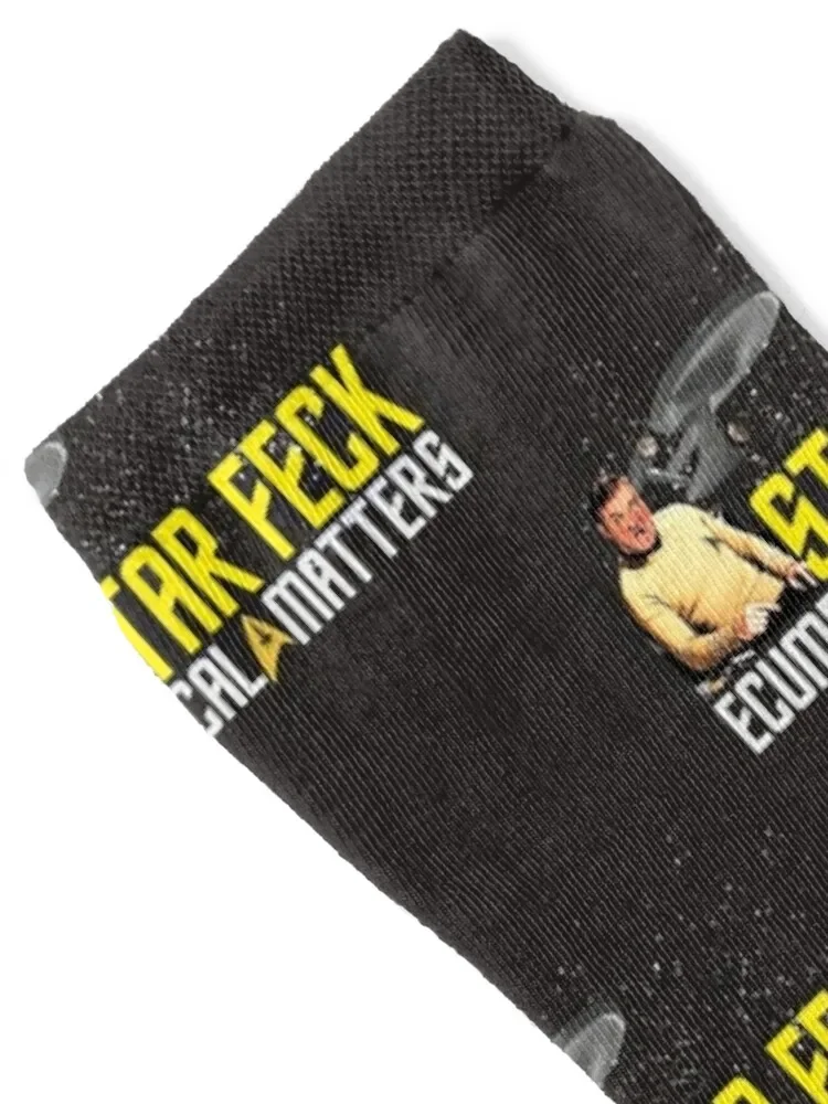 Star Feck Ecumenical Matters Father Ted Socks Heating sock New year's Socks Woman Men's