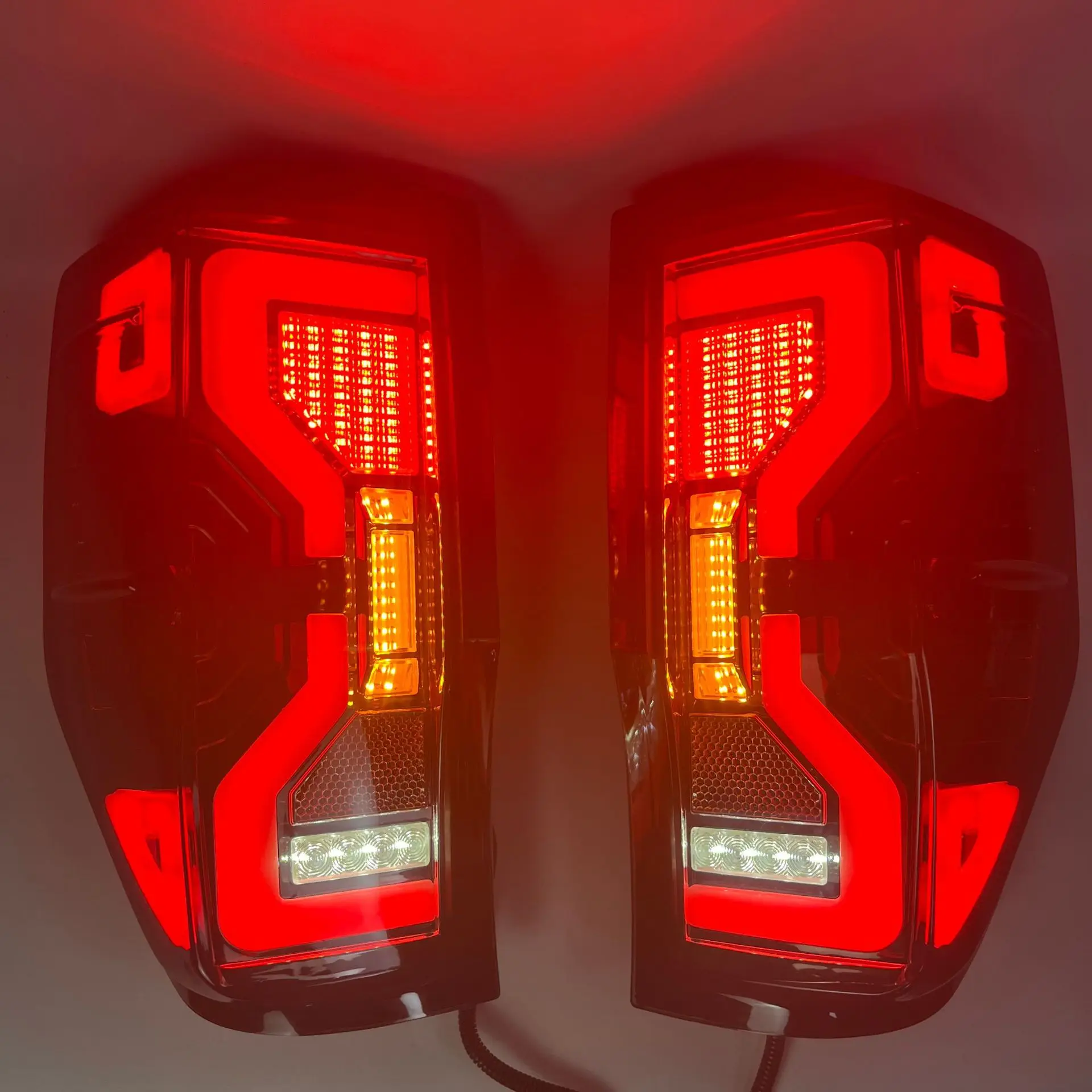 Led Turn Signal brake Lights Fit For Ford Ranger T6 T7 T8 2012 2013 2014-2021 Raptor Xl Xlt WIldtrack Rear Headlamps Tail Lamp