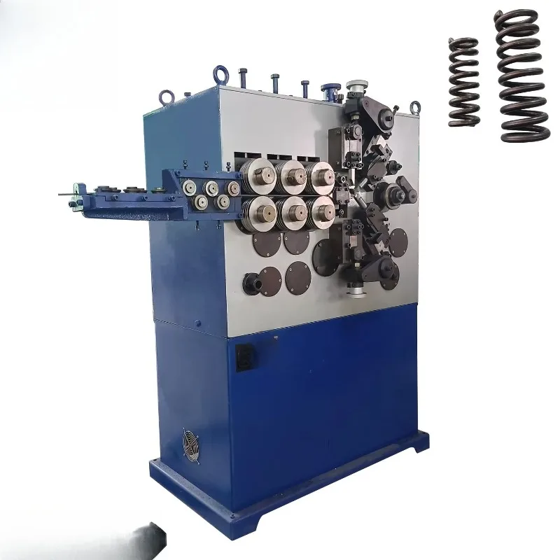 High Efficiency Mechanical Spring Coiling Machine Industrial Automatic Spring Making Equipment with Three Free Custom Molds