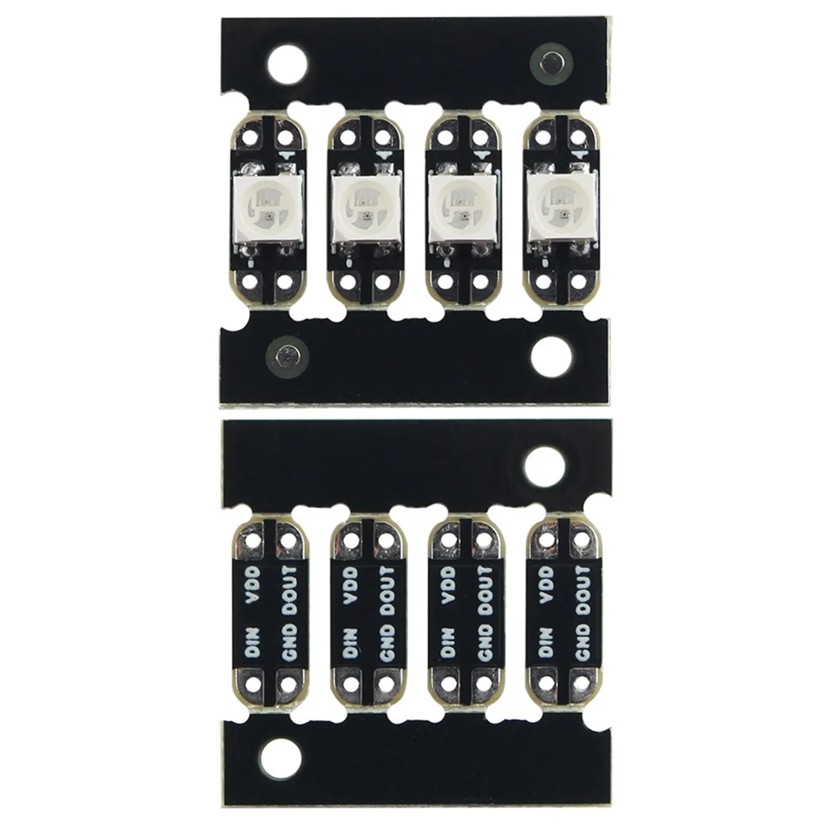 ترتر RGB مع مصباح RGB لامع ، سلك PTFE 26 م لفورن ميني SB جهاز بثق ، WS2812 ،