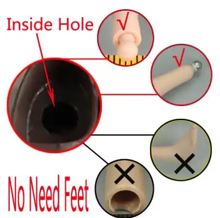 Women\'s 1/6 Scale White Long Boots High-heeled Shoes Solid Model for 12in Action Figure Detachable Feet Doll Toys