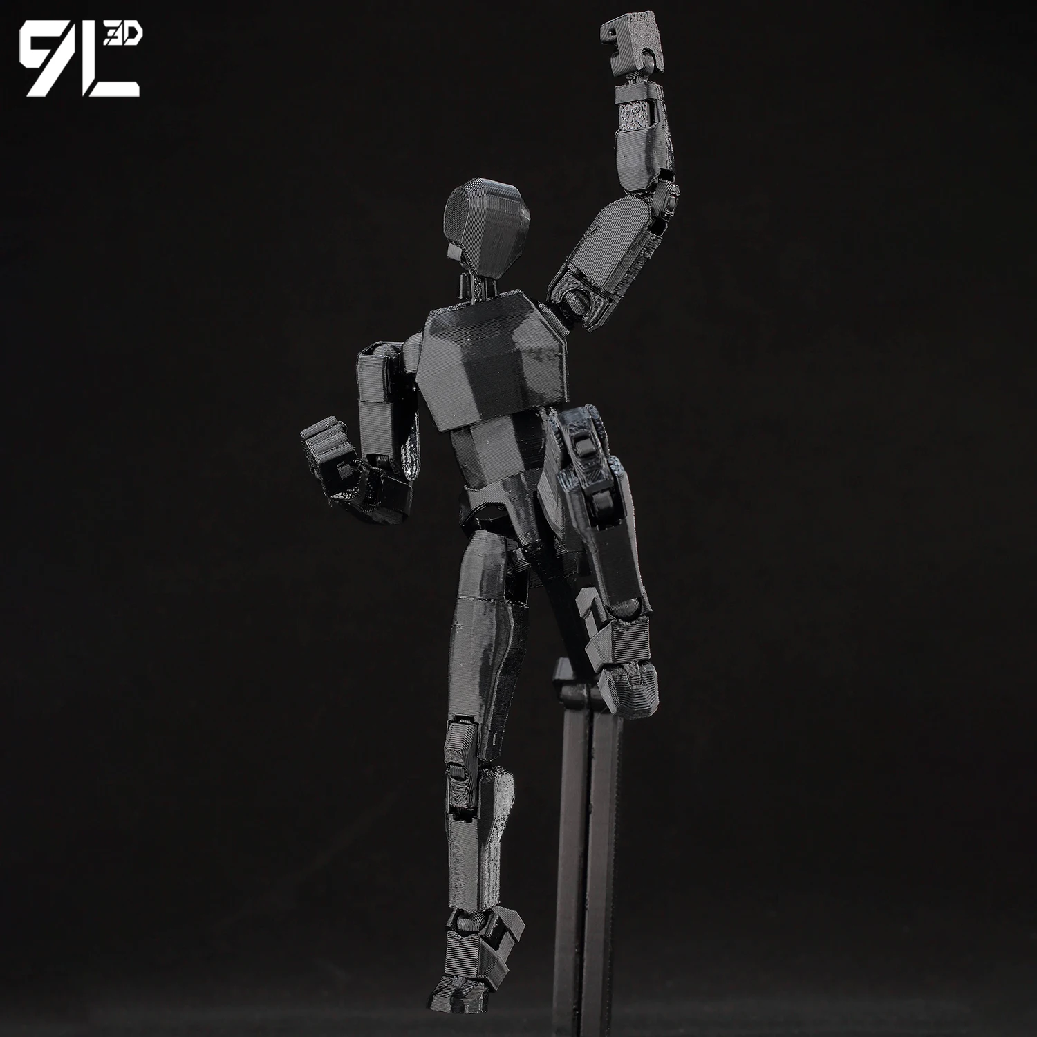 9L3D Dummy13 Lucky13 الكلاسيكية كامل الجسم مفصل دمية الإجهاد الإغاثة DIY بها بنفسك الجمعية متعة ألعاب الأطفال هدية سيارة روبوت تزيين