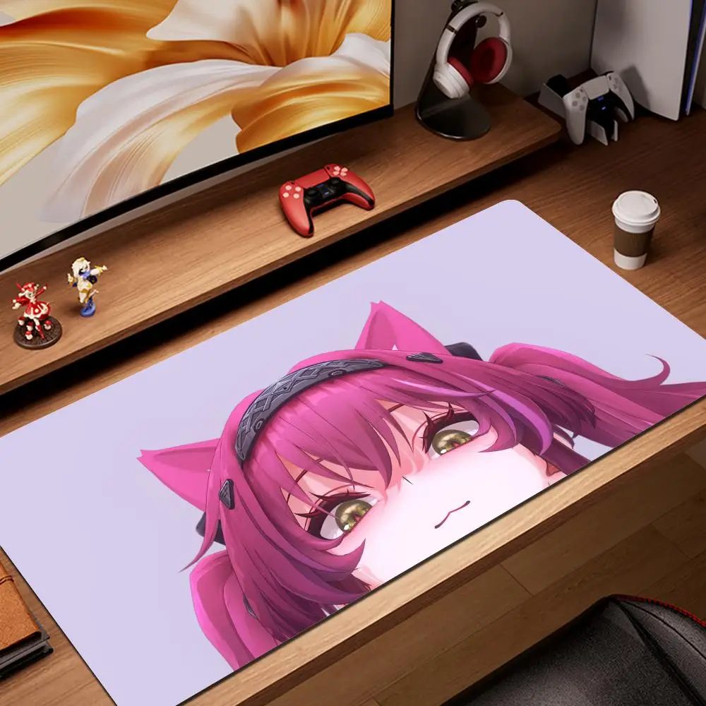 

Wuthering Waves Mouse pad Cute Lupa Large cartoon game player keyboard pad office study desk mat E-Sports carpet