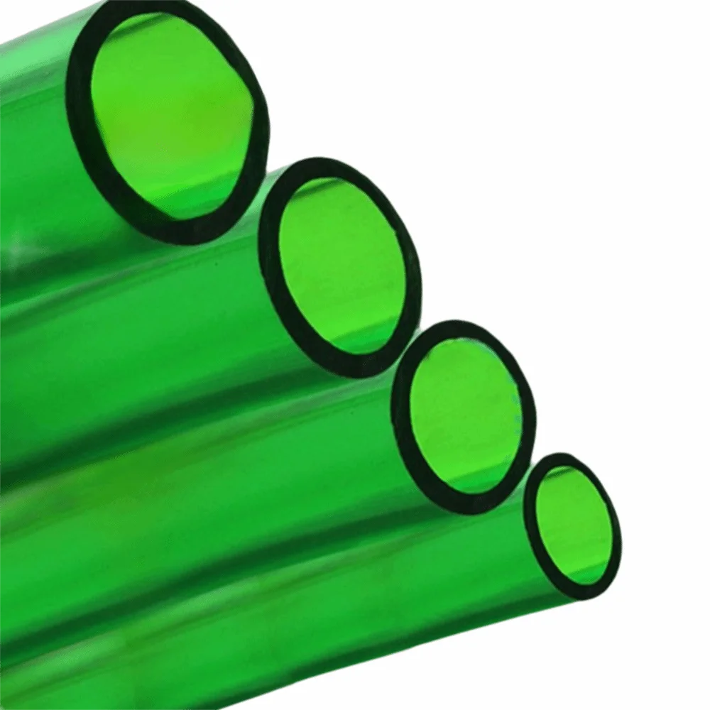 Green Green Hose Flexible Tube Durable Material Fish Tank Pipe 3/4/6/8 Point High-Quality Construction Aquarium Cleaning Tool