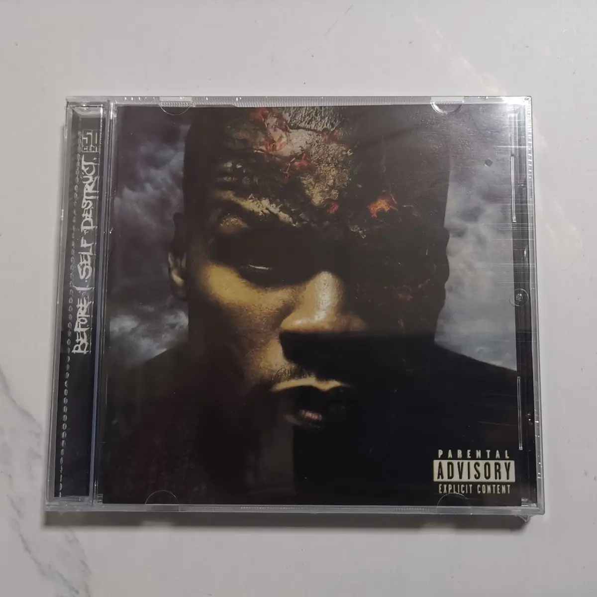 Rap 50 Cent Eminem CD de música antes de que el autodestruct álbum grabación de música Cosplay Walkman coche trampas de sonido caja fiesta colección de música