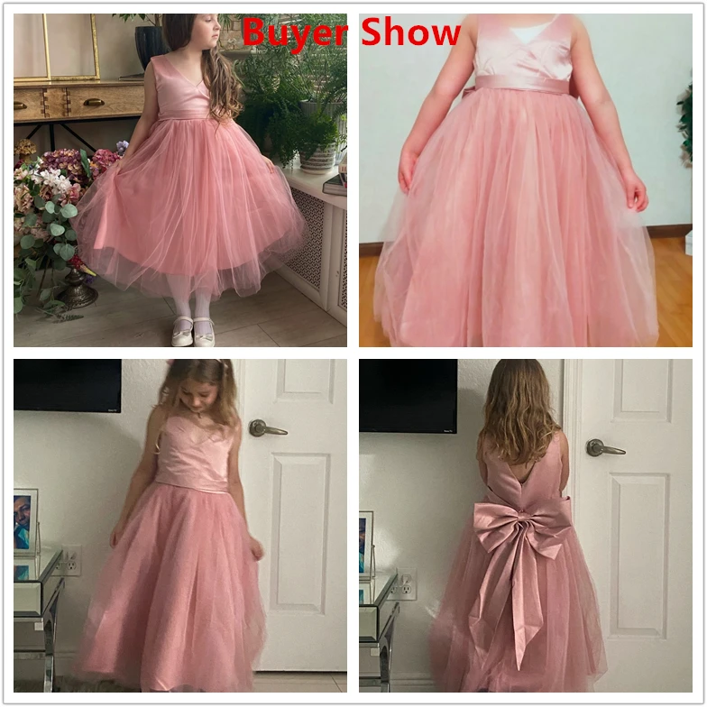 Eleganti ragazze adolescenti vestono per la festa serale abito lungo bambini Backless compleanno formale matrimonio Prom Princess Dress per ragazze