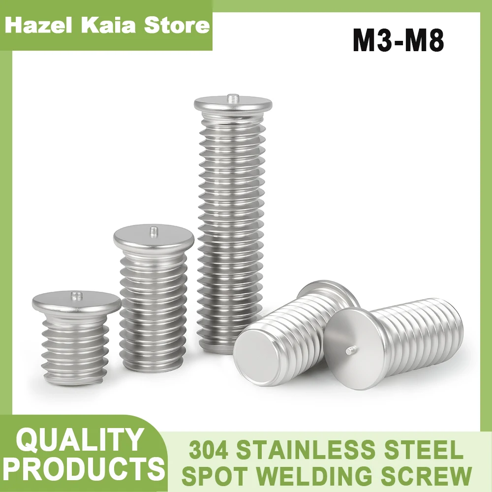M3 M4 M5 M6 M8 304 Viti per colonna di saldatura a punti Viti per saldatura a punti in acciaio inossidabile Viti per saldatura