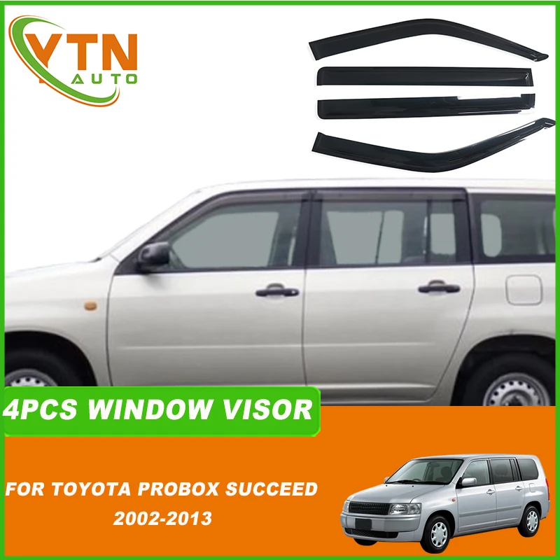

Для Toyota PROBOX SUCCEED 2002-2013 оконный козырек, защита от ветра, дефлектор от солнца и дождя, дефлектор окна автомобиля