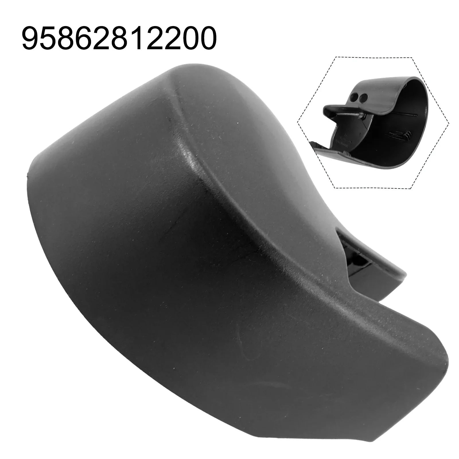 Rear Wiper Cap For Porsche For Cayenne 2011 To 2018 OEM 95862812200 Plastic Rear Wiper Replacement Direct Fit For Rear Wiper