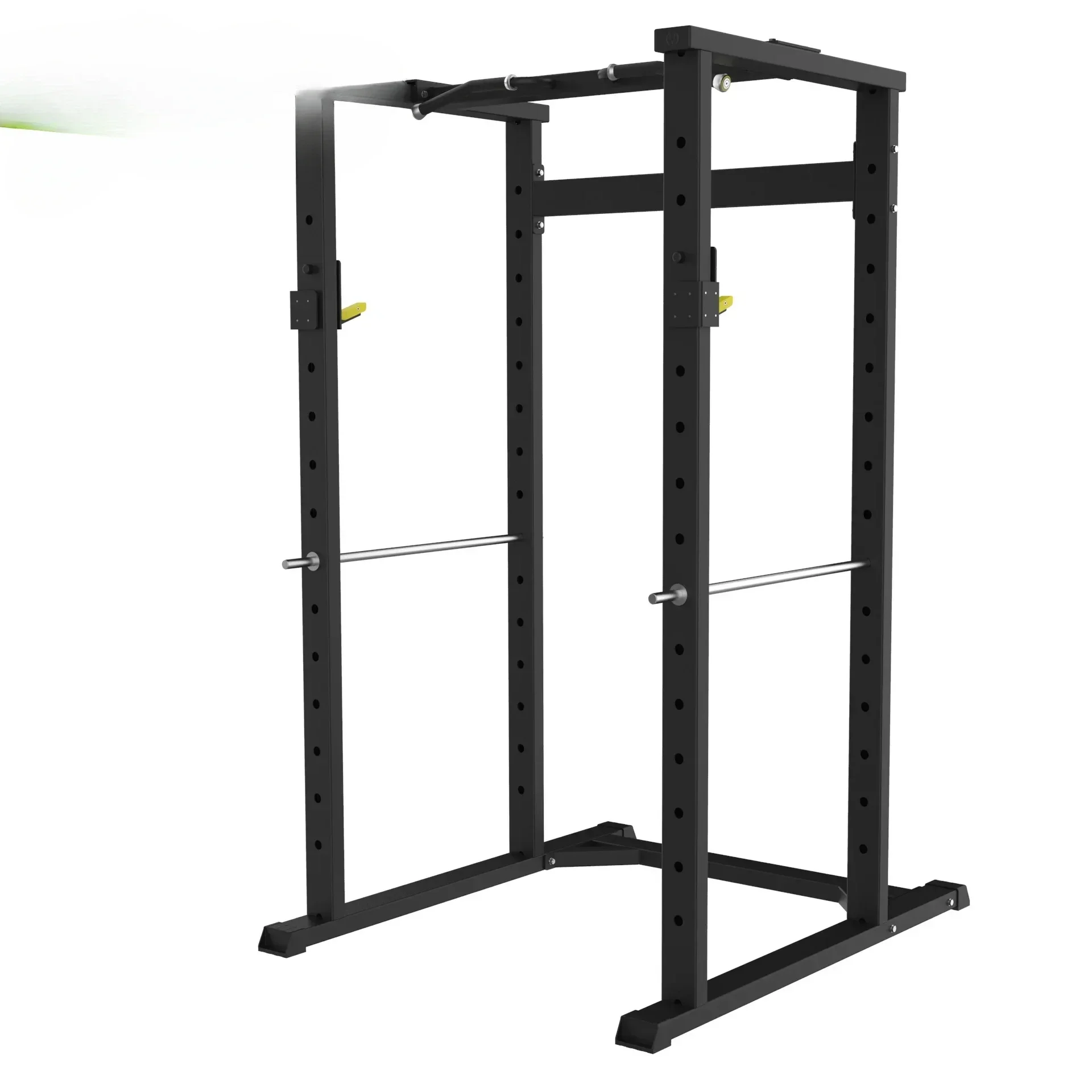 Rack Multi-Functional Half Squat Rack Barbell Weight Plate Rack Functional Trainer Gym Power Cage