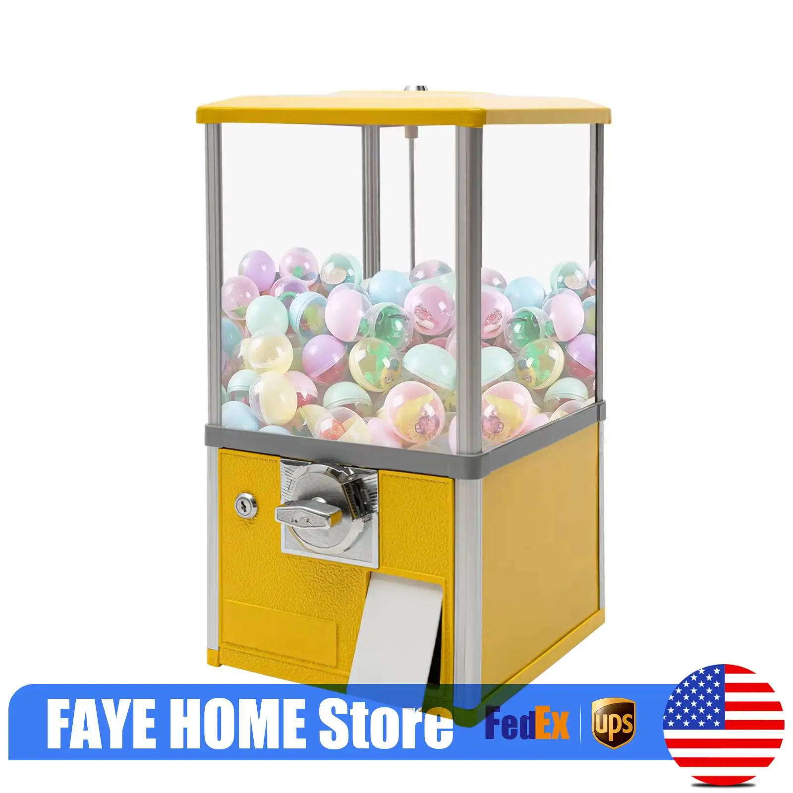 آلة بيع بالجملة لألعاب 4.5-5 سنتيمتر آلة كعكة حلوى الكبسولات 25 سنت #1