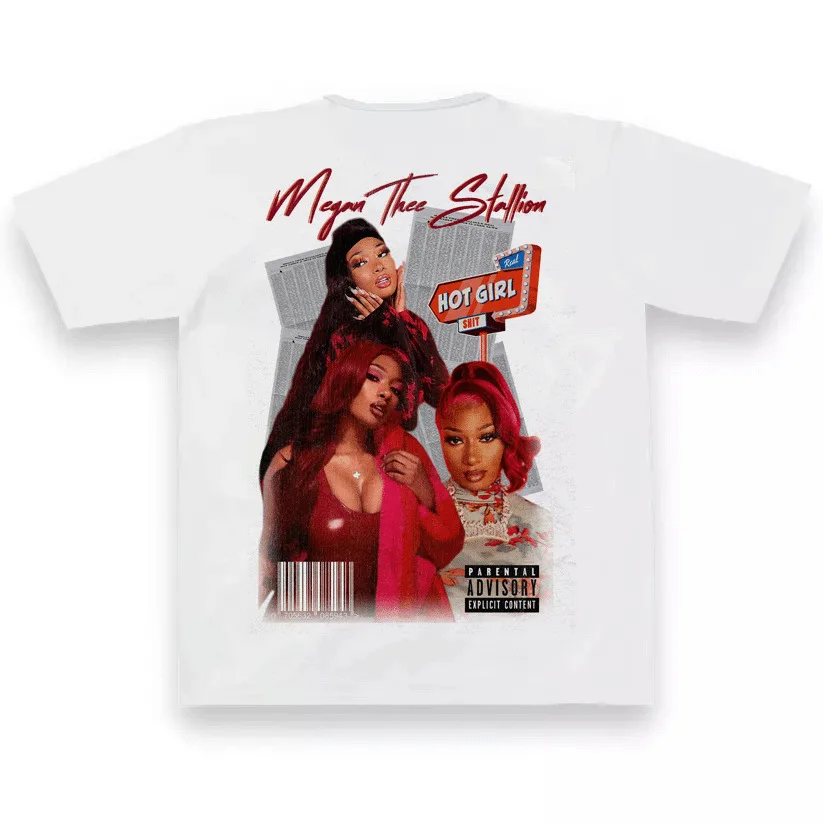 

Megan Thee Stallion Retro 90s Style Graphic T-Shirt