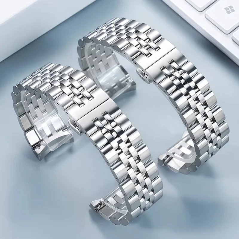 

Для часов Tissot 1853 со стальным ремешком серии T156, модель T156407 410A, браслет из нержавеющей стали с изогнутым разъемом, 20 мм, аксессуар для часов