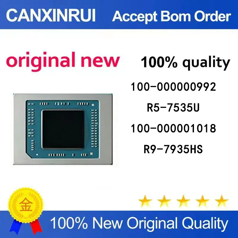 (5pcs)100-000000992 R5-7535U 100-00000 1018 R9-7935HS BGA Spot Chip IC