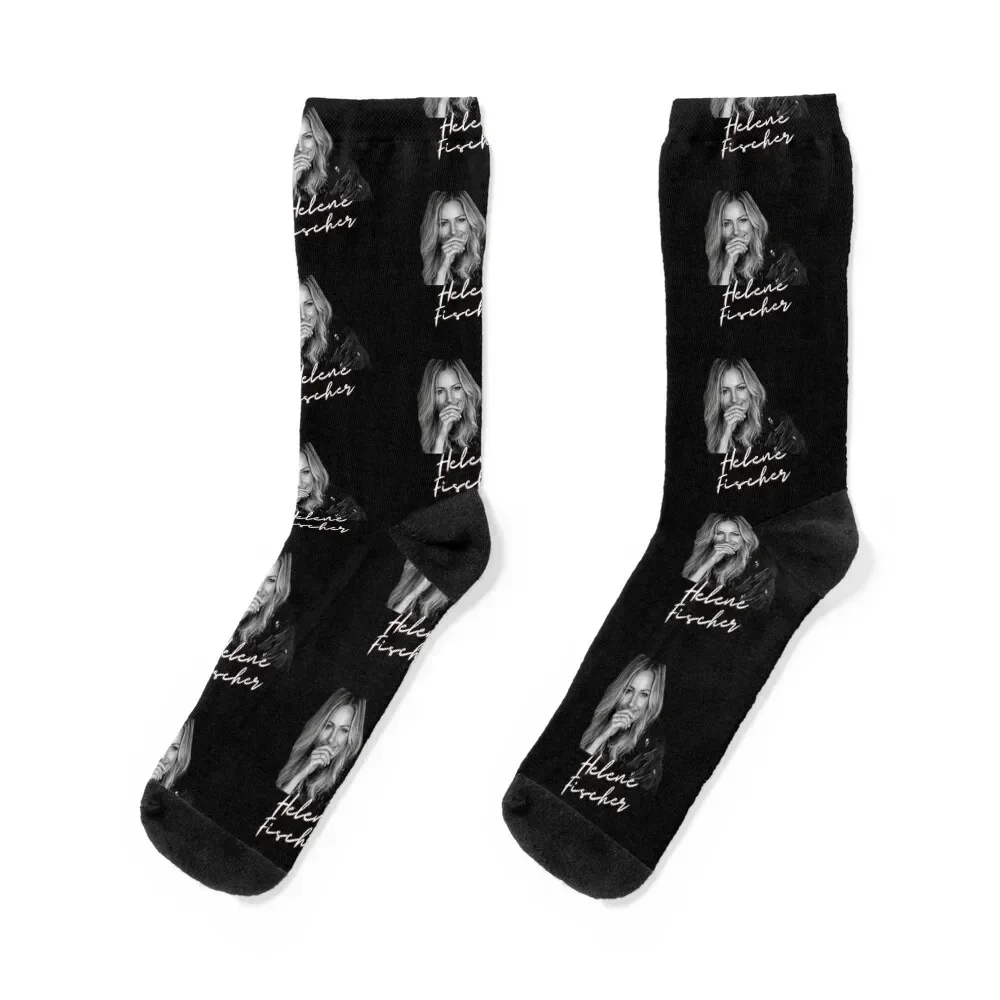 

Helene Fischer Socks cycling Stockings anti slip football Socks For Man Women's