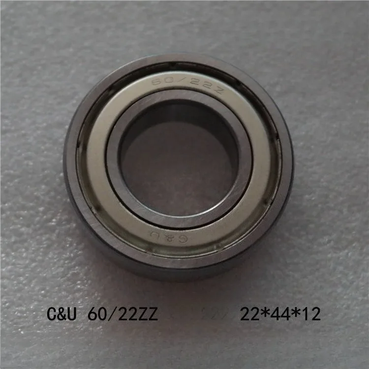 Authentic Renben C&U deep groove ball bearing 60/22-ZZ inner diameter 22 outer diameter 44 height 12mm